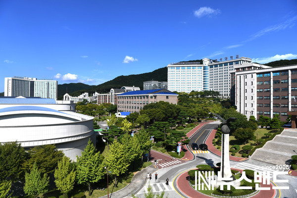 백석대학교 전경.